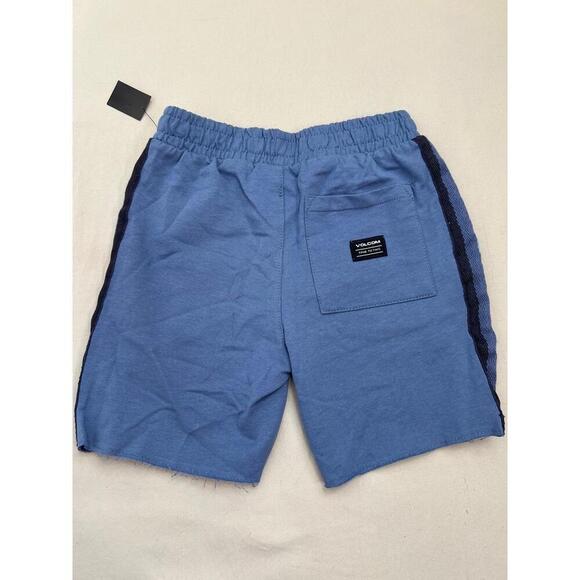 Volcom Clothing Set Kids Size 3T Blue Striped TShirt Elastic Waistband Casual - Picture 11 of 12